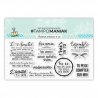 Set de 9 tampons clear Les grandes amitiés - 10x21cm