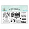 Set de tampons clear edito - 10x21cm