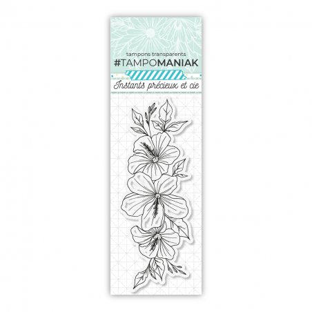 Tampon hibiscus - 13x5,5cm