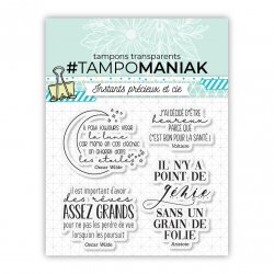 Planche de tampons - Rêves assez grands - 10x10cm