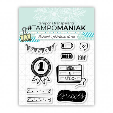Planche de tampons - Succès - 10x10cm