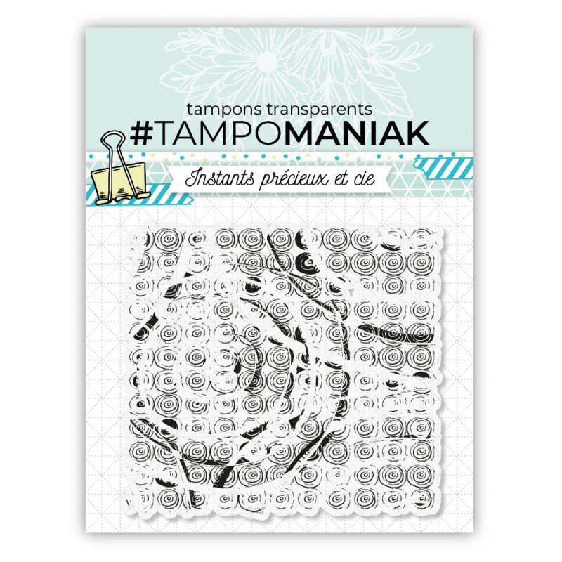 Tampon de fond wd-0038 - 10x10cm