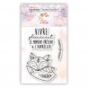Set de 3 tampons - Vivre pleinement - 6,5x9,5cm
