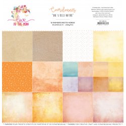 Set de 12 papiers coordonnés - Une si belle nature
