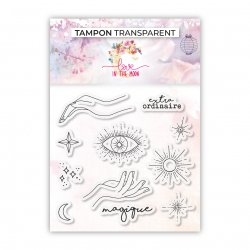 Set de 11 tampons - Magique - 10,5x10cm
