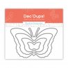 Sets de 4 Matrices de découpes pour faire des papillons