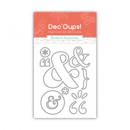 Matrices de découpe pour bullet journal, page de scrapbooking