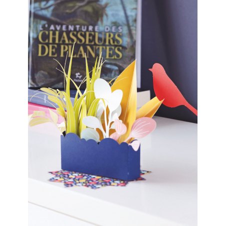 Kit pour créer une petite jardinière en papier Kit pour créer une petite jardinière en papier