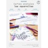 Kit pour créer 4 cartes aquarelles à offrir