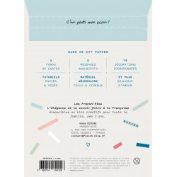 Kit pour créer 4 cartes aquarelles à offrir