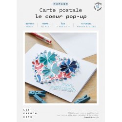 Kit pour créer une carte popup en papier