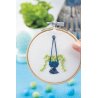 Kit Broderie Green - Chaîne de Coeurs