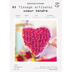 Kit Tissage Cœur tendre