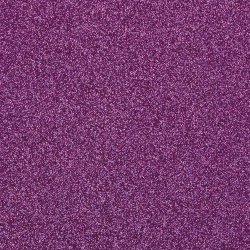 Gamme Glitter : 12 couleurs de papiers Paillettes - Set de 5 feuilles A4 - 250g/m2 - paillettes / glitters - Violet