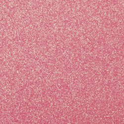 Gamme Glitter : 12 couleurs de papiers Paillettes - Set de 5 feuilles A4 - 250g/m2 - paillettes / glitters - Rose