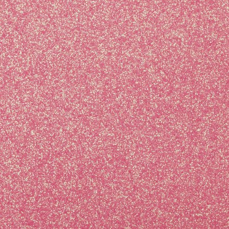 Gama Glitter: 12 colores de papeles Glitter - Juego de 5 hojas A4 - 250g/m2 - lentejuelas / brillantina - Rosa