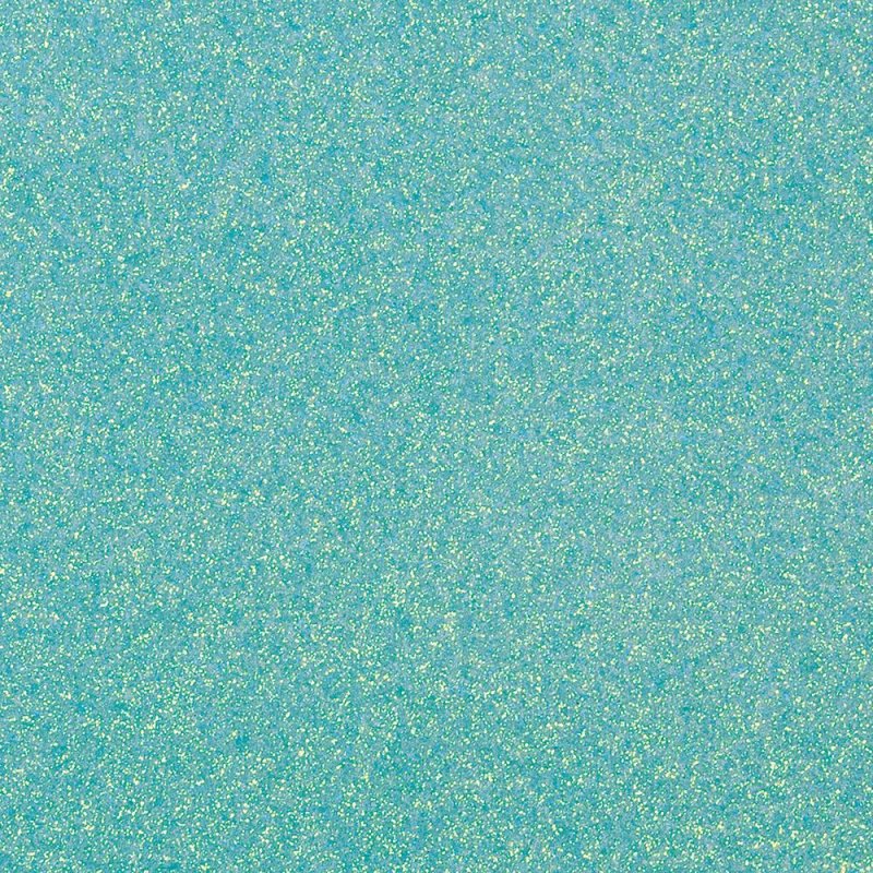 Gamme Glitter : 12 couleurs de papiers Paillettes - Set de 5 feuilles A4 - 250g/m2 - paillettes / glitters - Turquoise