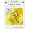 K-0098 - Duo de barettes - crocus et safran