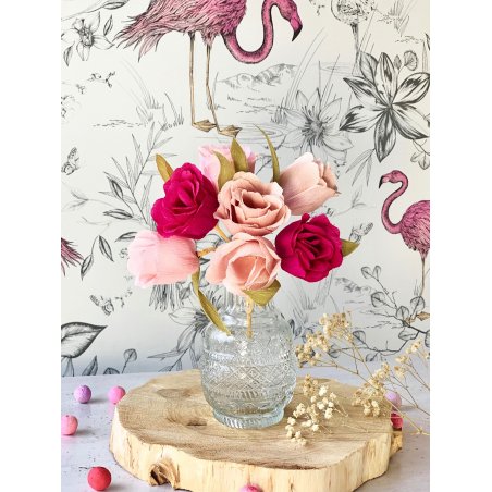 Kit Art Floral "Décoration" - Bouquet de roses Kit Art Floral "Décoration" - Bouquet de roses