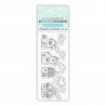 Set de 8 tampons maisons & maisonettes - 13x5,5cm