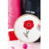 Kit Broderie décorative - Grande fleur
