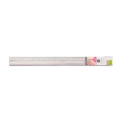 Règle de coupe en aluminium 45cm
